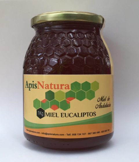 Miel de Eucalipto, origen España  1Kg