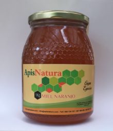 Miel de Naranjo, origen España Alpujarras  1Kg